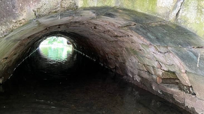 Etat de la voute de l'ouvrage