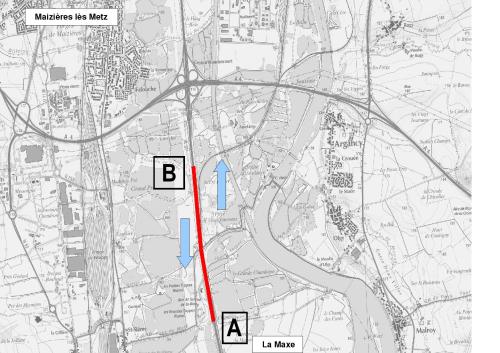 Plan de minéralisation du terre-plein central