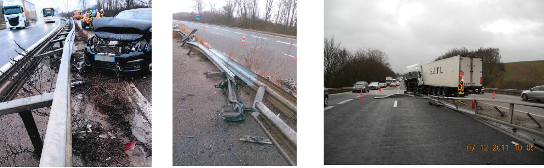 Exemples d'accidents qui ont eu lieu dans la côte de Rosières-aux-Salines
